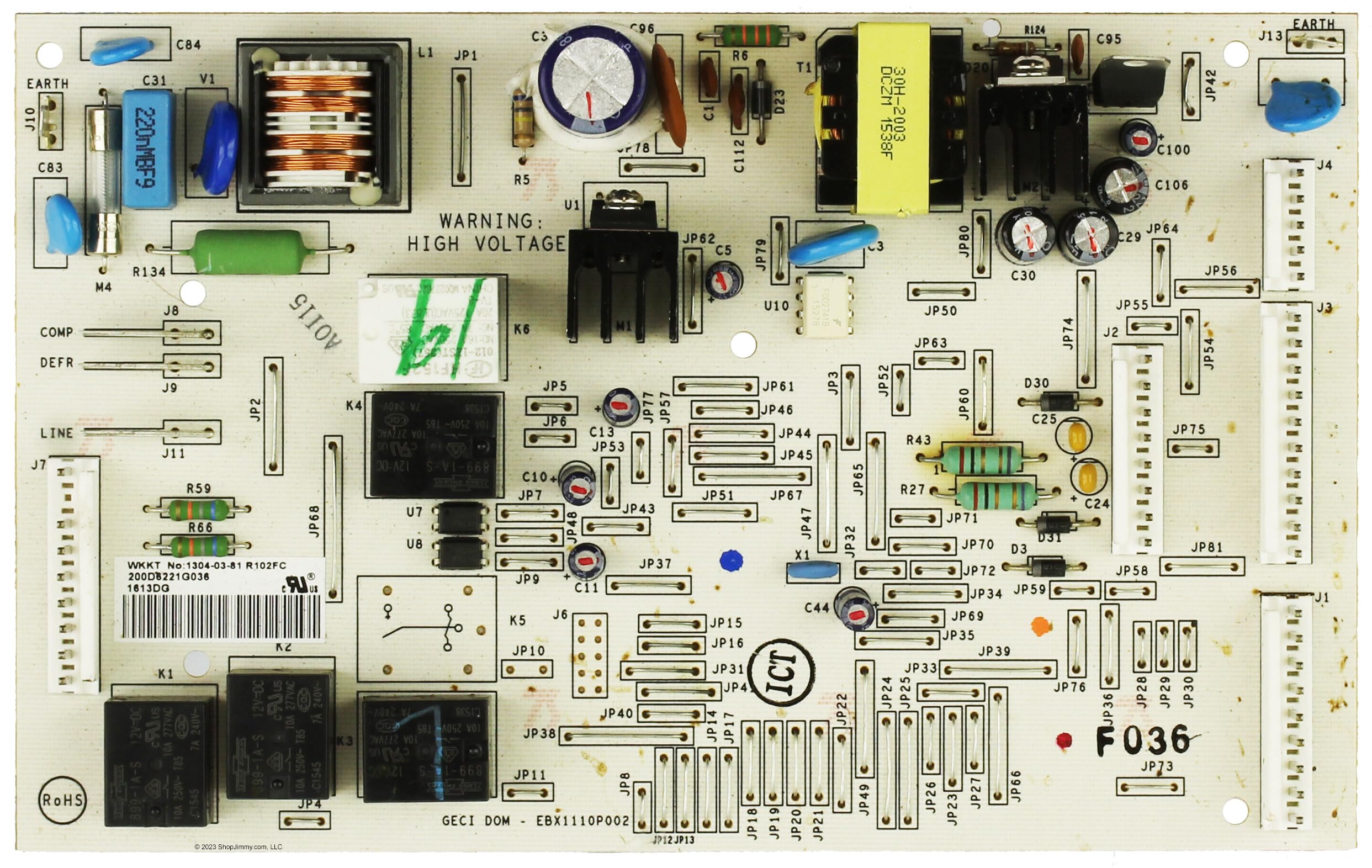 Placa De Controle De Geladeira Ge Wr55x24347 - Carrefour