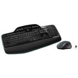 Conjunto De Desktop Sem Fio Logitech Mk710 Keyboard Mk710 Preto