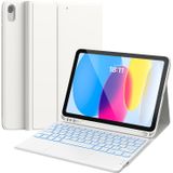 Capa Com Teclado Chesona Para Ipad 10ª Geração 10.9" 2022 Branca