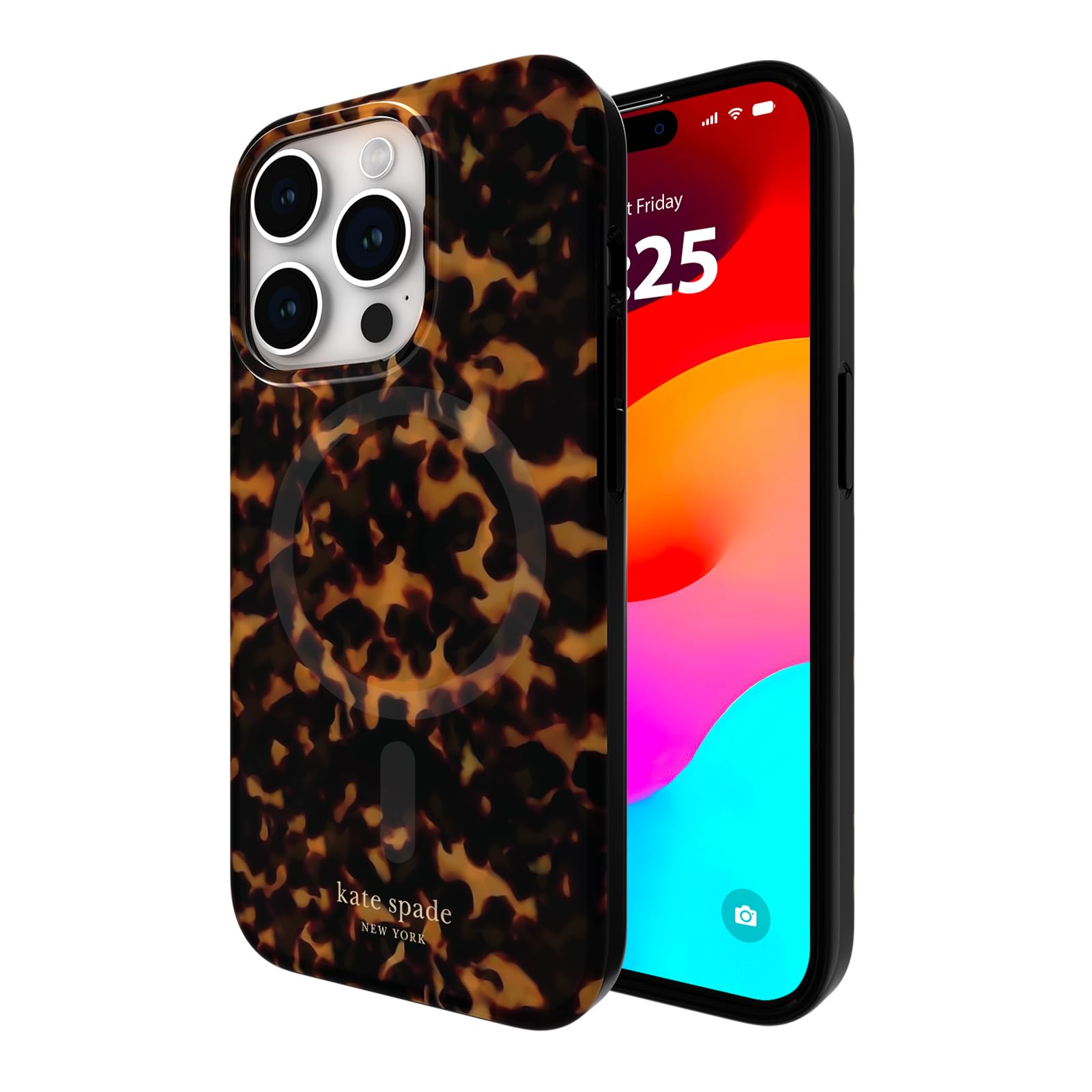 Capa Para Celular Kate Spade New York Iphone 15 Pro Tortoiseshell