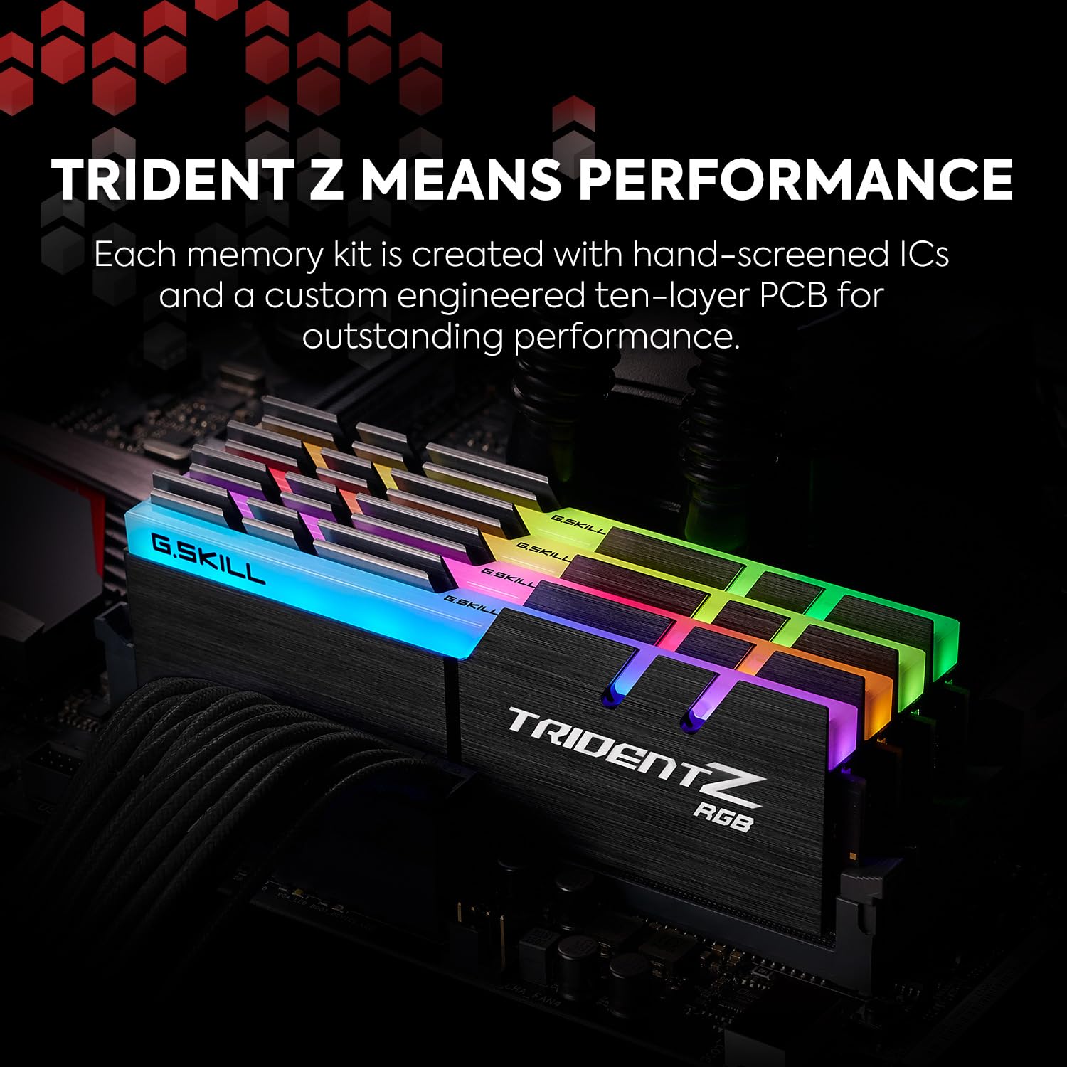 Ram G.skill Trident Z Rgb Ddr4 32 Gb (2x16 Gb) 3600 Mt/s - Carrefour