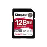 Cartão Sd Kingston Canvas React Plus 128gb Sdxc Uhs-ii V90