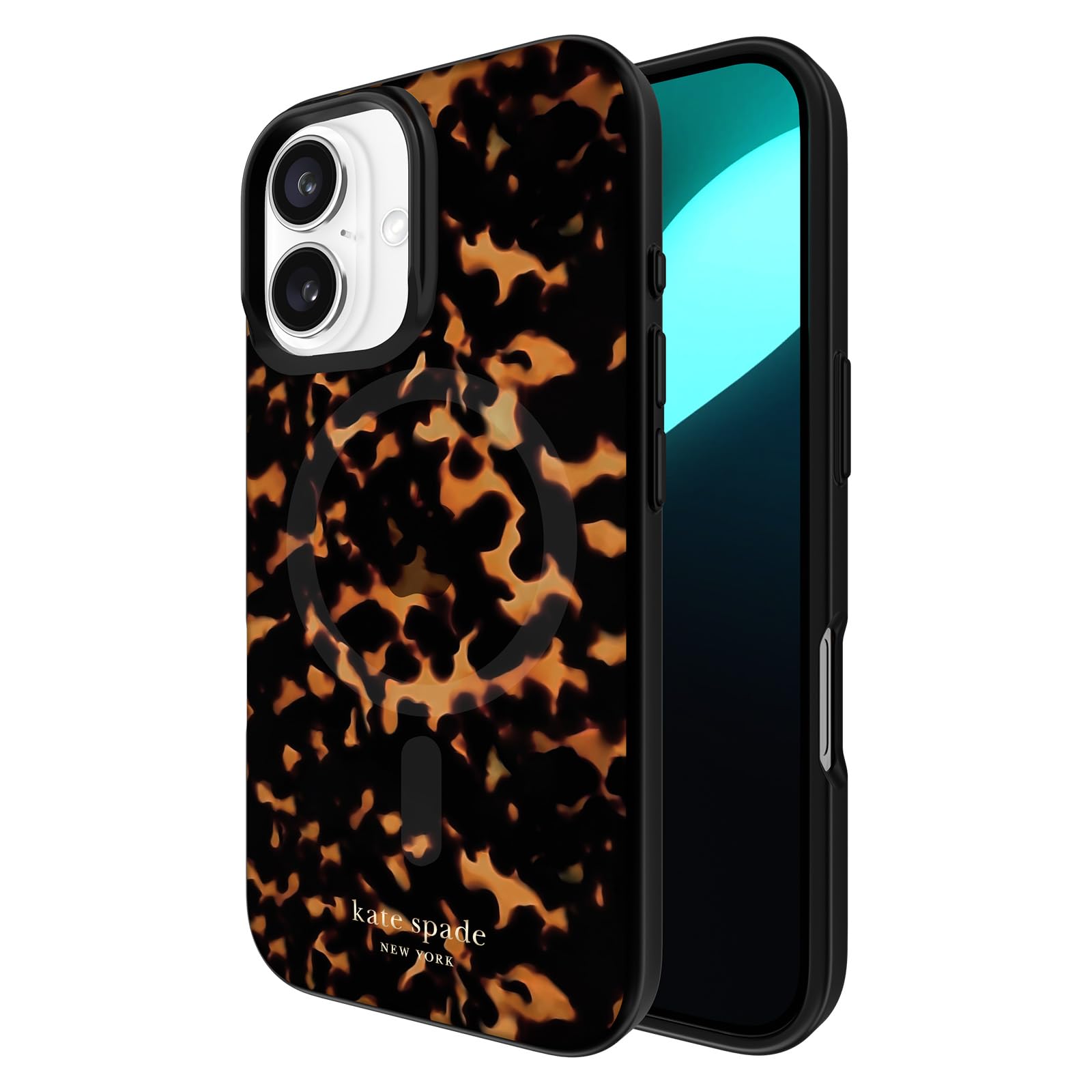 Capa Para Celular Kate Spade New York Iphone 16 Tortoise Magsafe