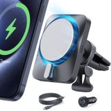 Carregador Magnético Sem Fio Para Carro Esr 15w Magsafe Para Iphone