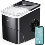 Ice Maker Silonn Smart Countertop 26 Lb/dia, 2 Tamanhos De Gelo