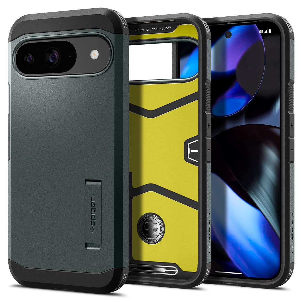 Capa De Telefone Spigen Tough Armor Para Pixel 9/pixel 9 Pro (2024)