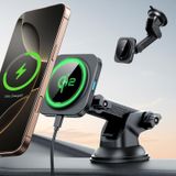 Carregador De Montagem Em Carro Esr Para Iphone Qi2 15w Magsafe Car Preto