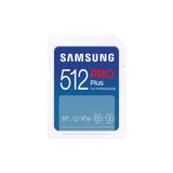 Cartão De Memória Samsung Pro Plus 512gb Sdxc Full Hd E 4k Uhd