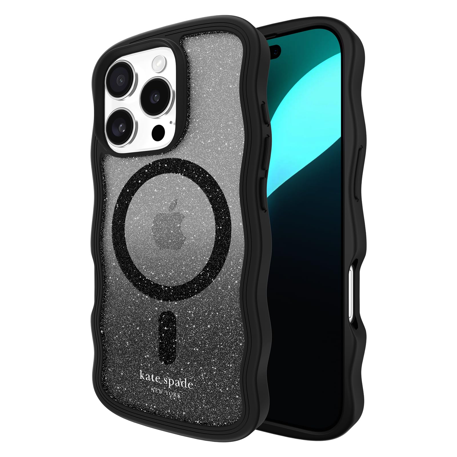 Capa De Celular Kate Spade New York Iphone 16 Pro Wavy Nightfall