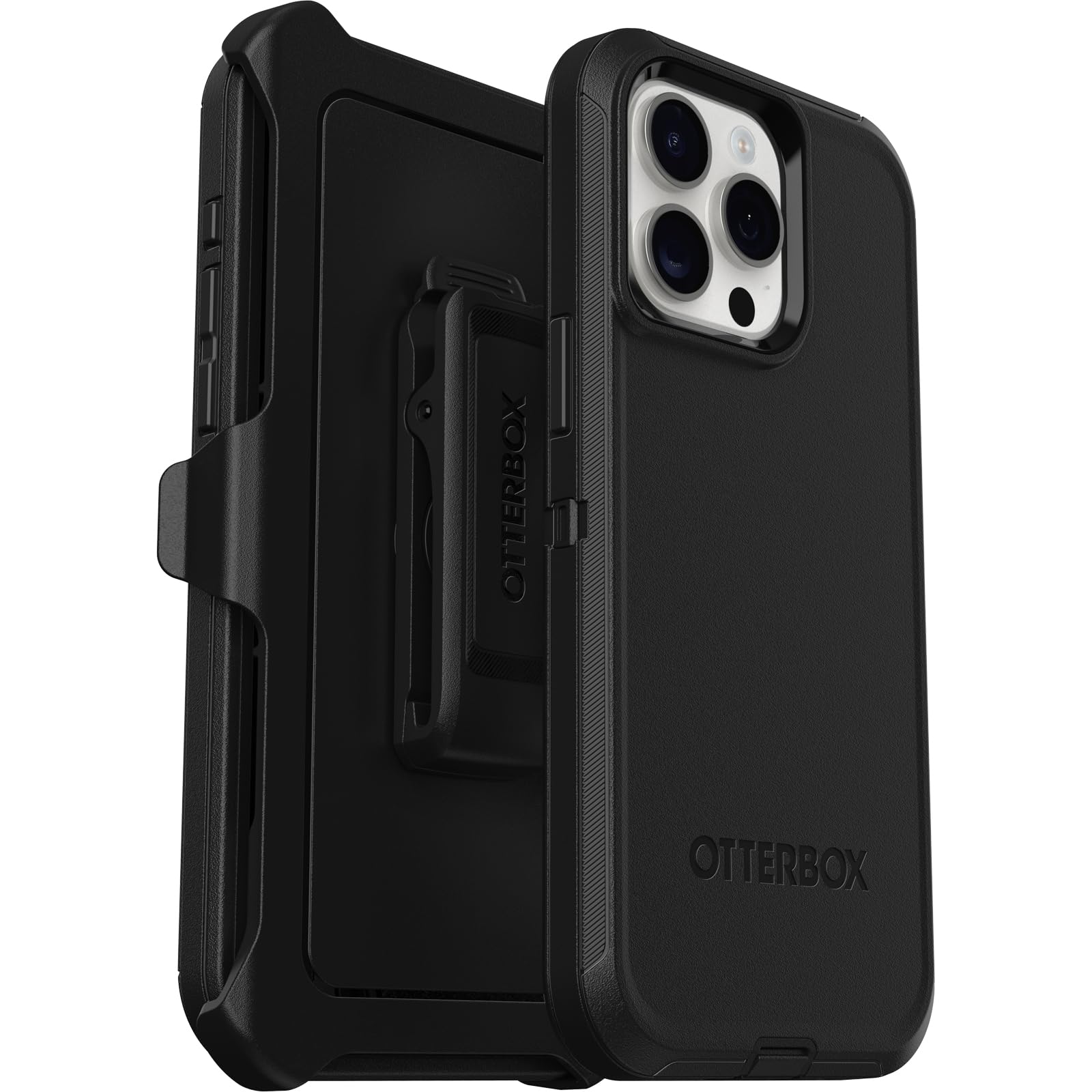 Capa Otterbox Defender Series Para Iphone 15 Pro Max - Preta