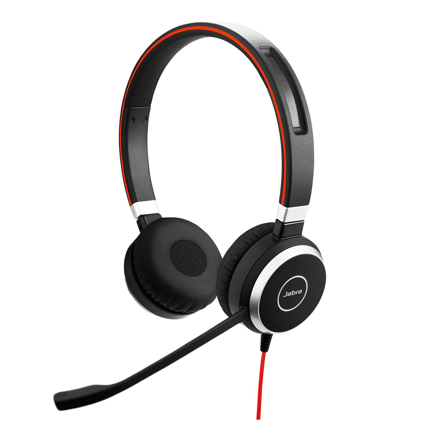 Fone De Ouvido Com Fio Jabra Evolve 40 Professional Stereo Com Conector De 3,5 Mm
