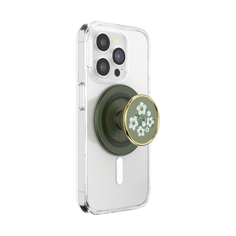 Soquetes Phone Grip Pop Compatíveis Com Magsafe Floral Relief
