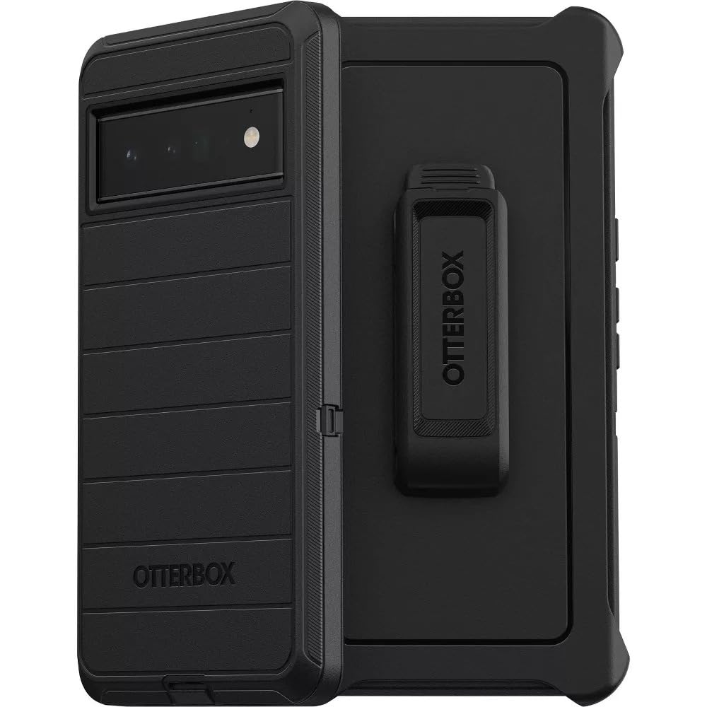 Capa Da Série Otterbox Defender Para Pixel 6 Preta