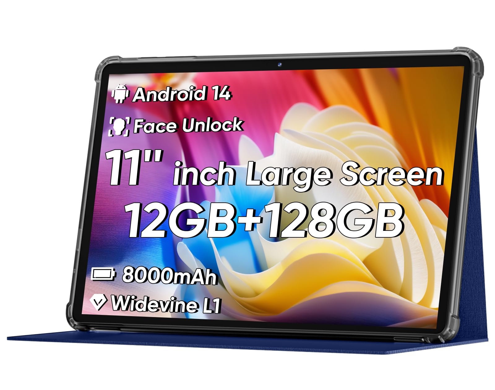 Tablet Colorroom 2024 Android 14 Atualizado De 11 Polegadas 12 Gb+128 Gb