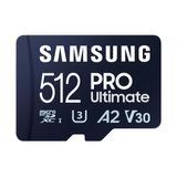 Cartão De Memória Samsung Pro Ultimate Microsd 512gb Com Adaptador