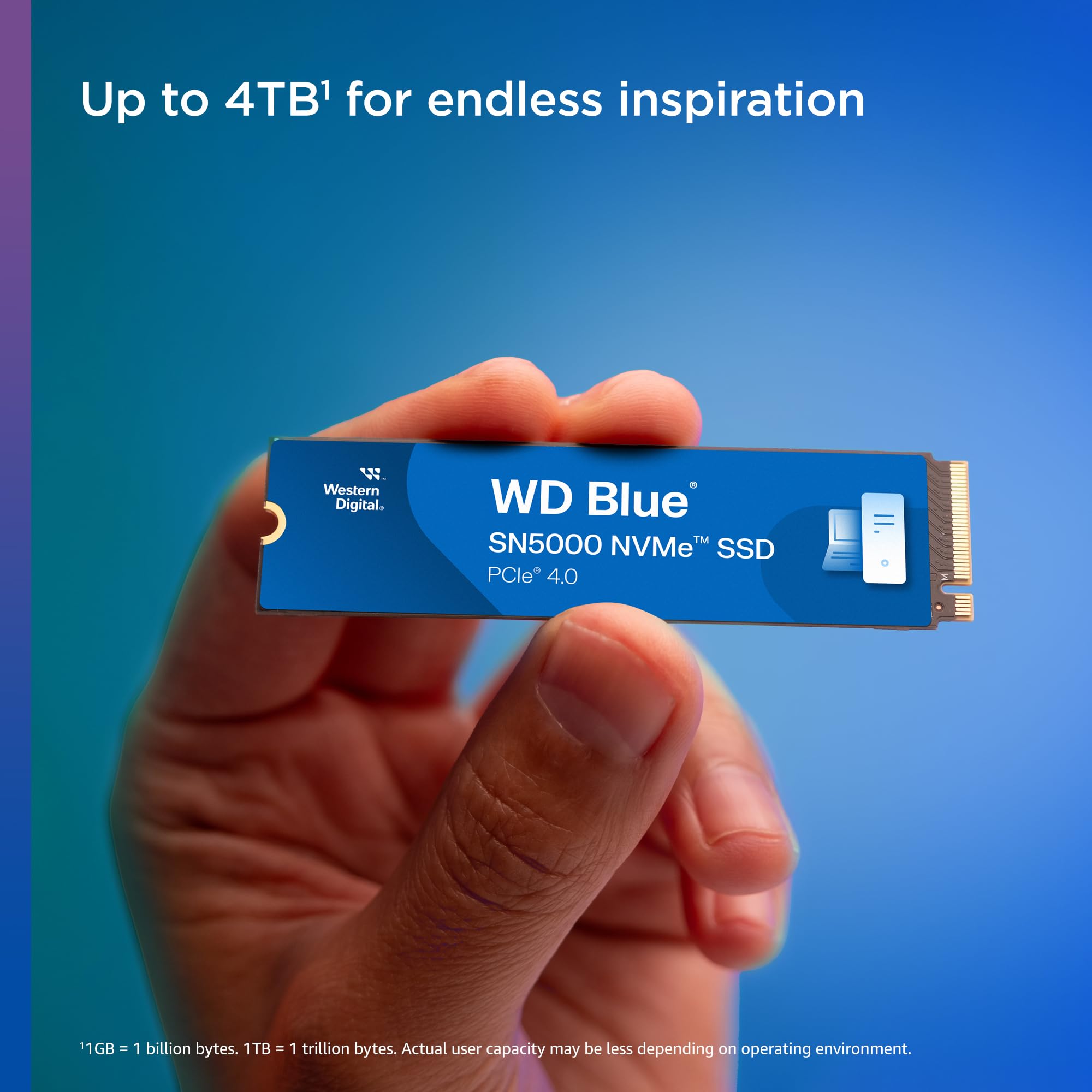 Unidade De Estado Sólido Ssd Western Digital Wd Blue 2tb Sn5000