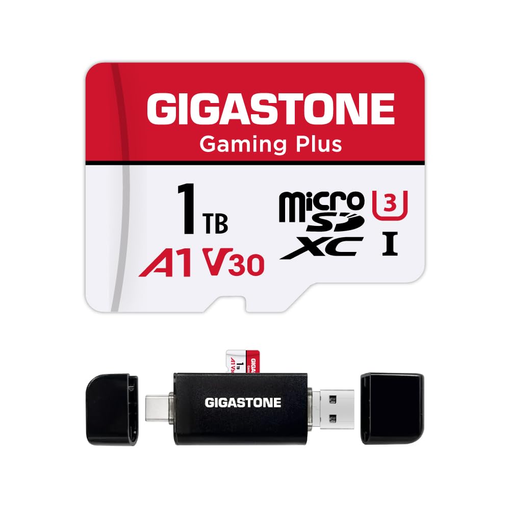 Cartão Micro Sd Gigastone Gaming Plus De 1 Tb Nintendo Switch