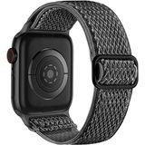 Pulseira Nylon Elástica Apple Watch Series 9-8-7 Ultra Cinza Escuro