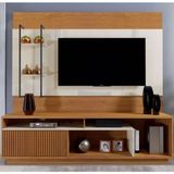 Home Granada Sem Led Para Tv Até 65 Polegadas Naturalle/off White - Mavaular
