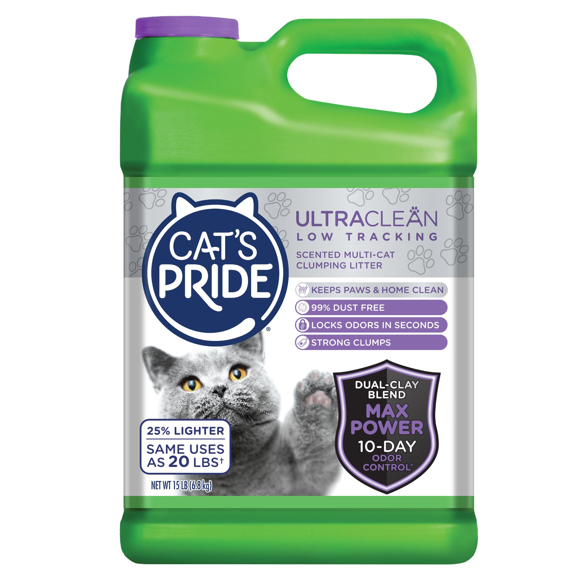 Cat Litter Cat's Pride Max Power Ultraclean 6,8 Kg