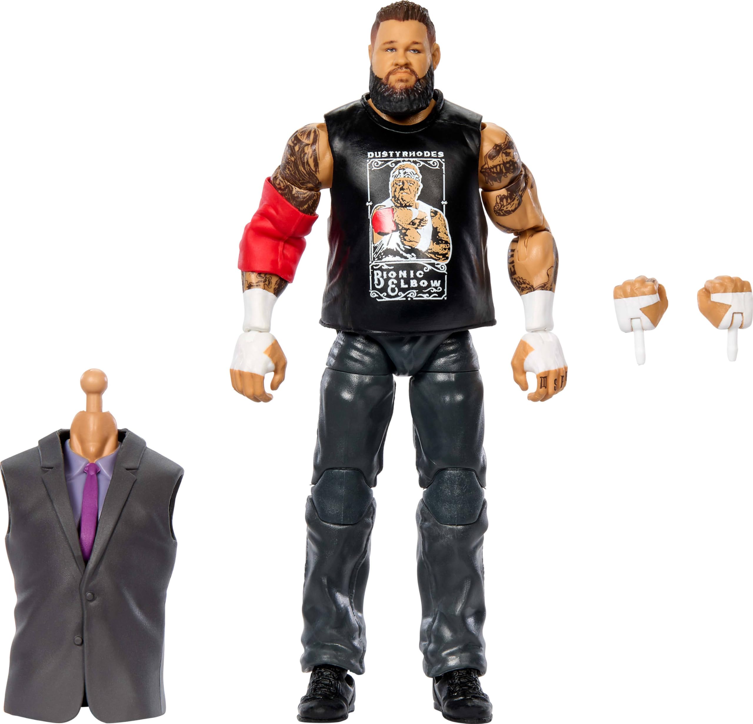 Boneco De Ação Mattel Wwe Elite Collection Kevin Owens 6"