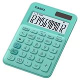 Calculadora De Mesa Casio Ms20uc 12 Dígitos Verde