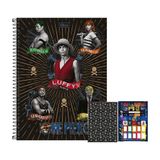 Caderno 1 Matéria 80fls One Piece Netflix Tripulação Tilibra
