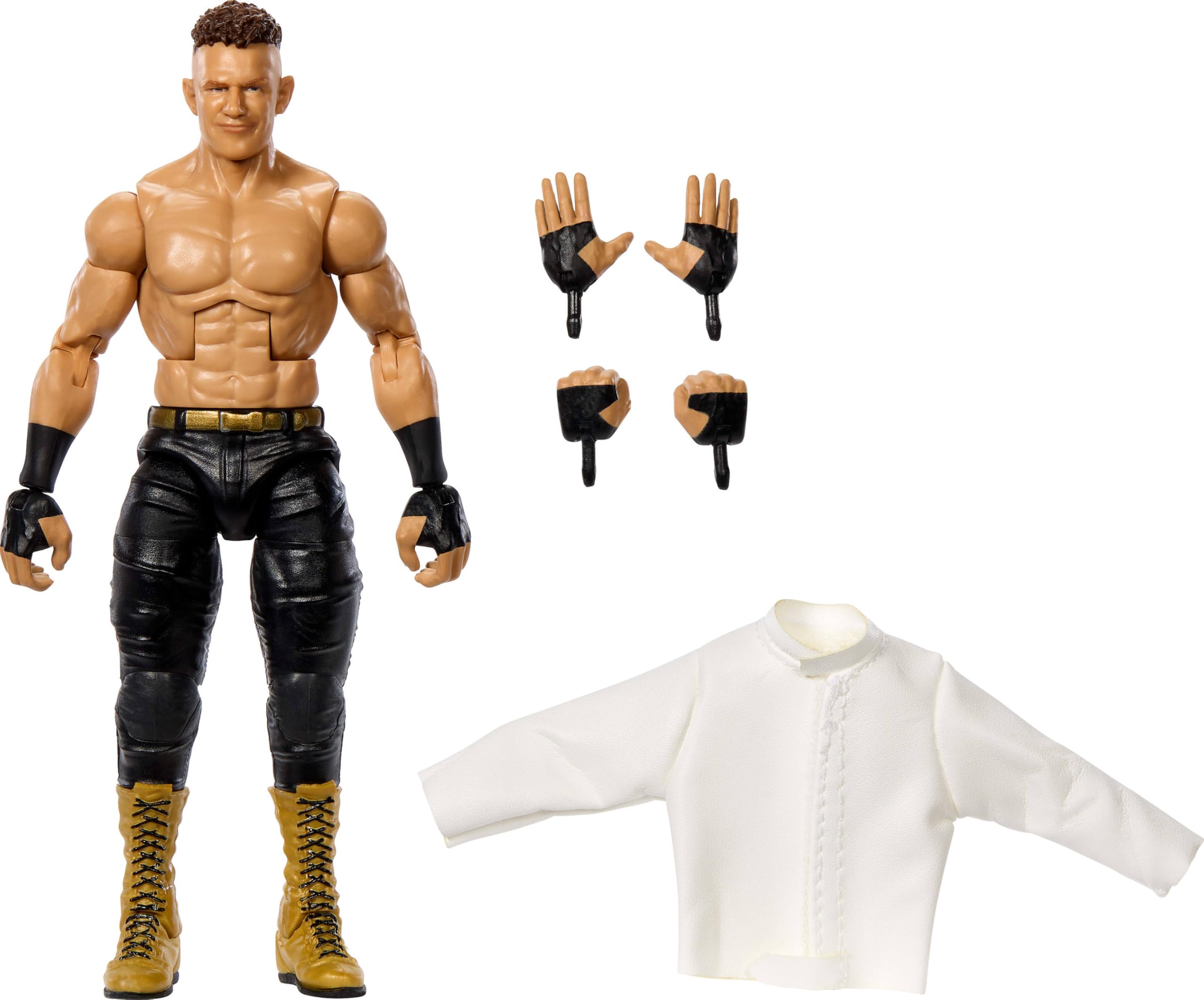 Boneco De Ação Mattel Wwe Elite Channing “stacks” Lorenzo De 6 Polegadas