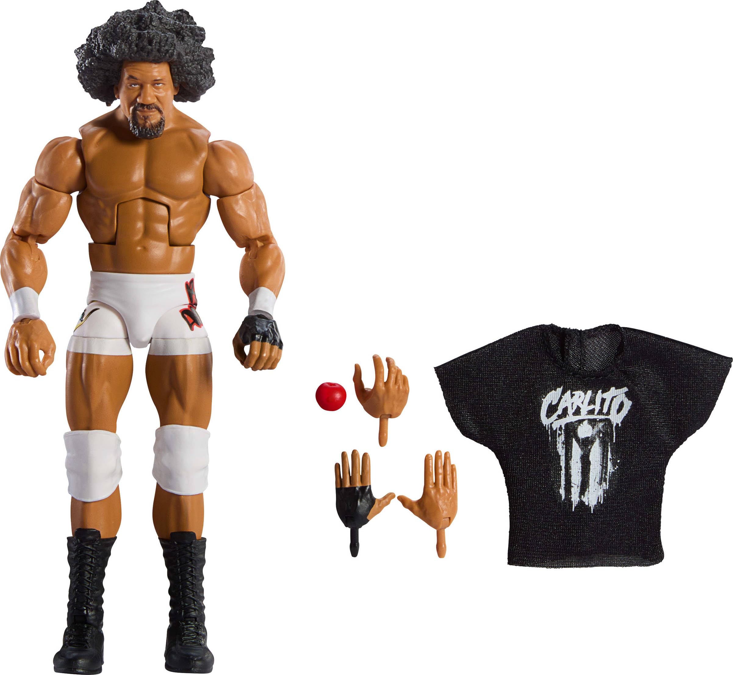 Boneco De Ação Mattel Wwe Elite Collection Carlito