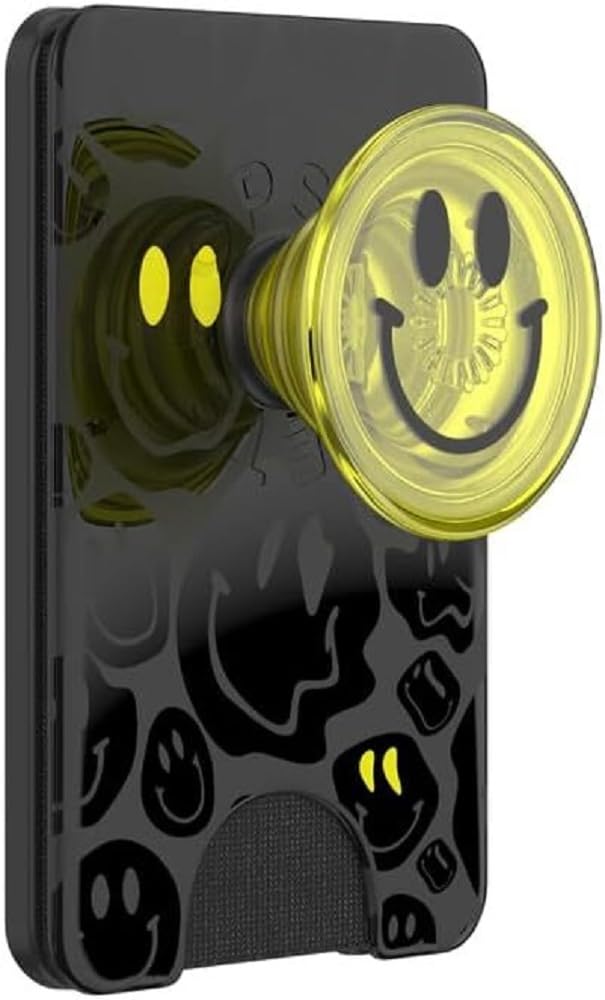 Carteira Para Celular Popsockets All Smiles Com Alça Expansiva Magsafe