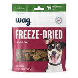 Dog Treats Wag Fígado De Cordeiro Cru Liofilizado 100g