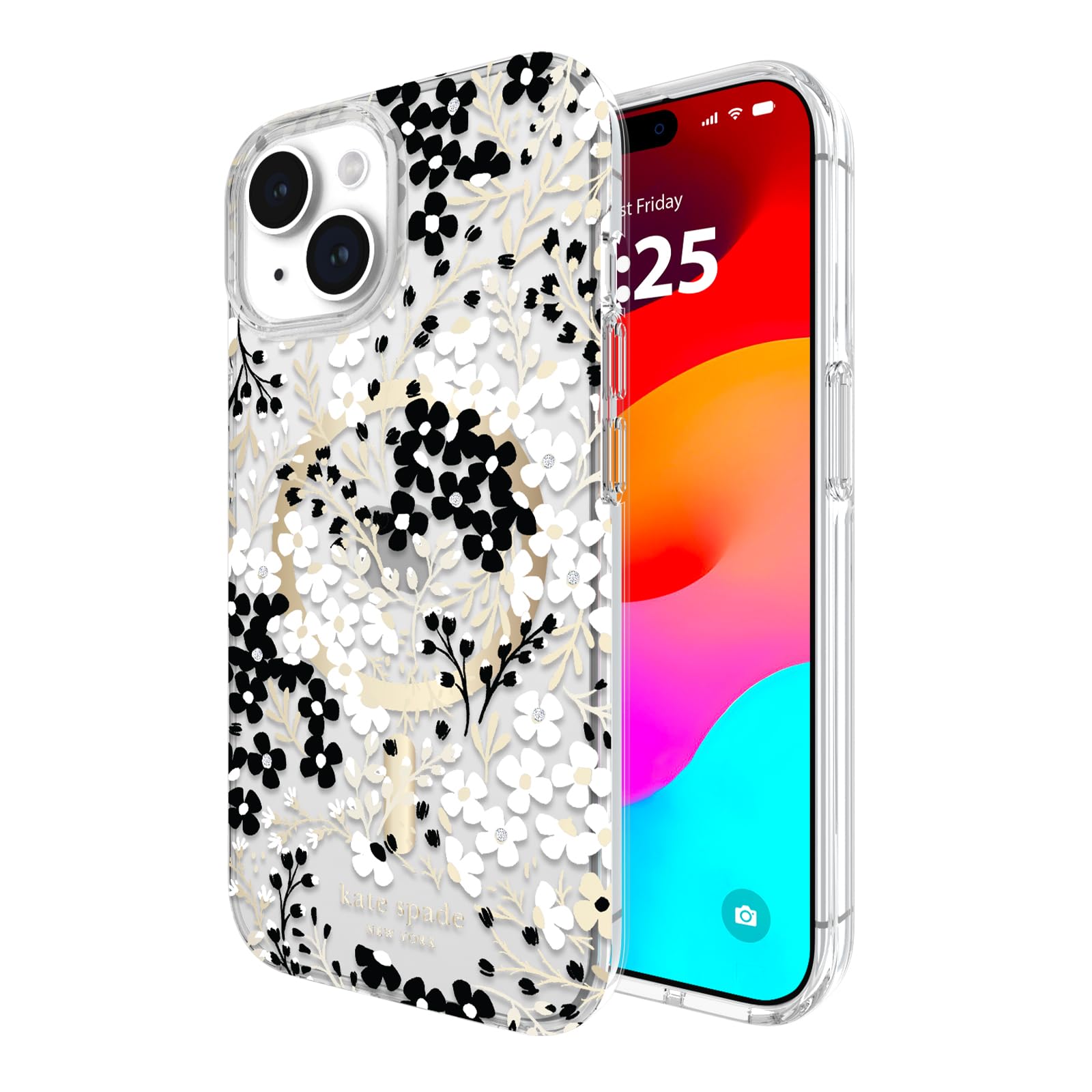 Capa De Celular Kate Spade New York Multi Floral Para Iphone 15/14/13