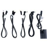 Kit Cabos Wv-vf0 Com Adaptador De Bateria Lp-e6 Para Canon