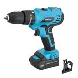 Furadeira E Parafusadeira Philco Force Ppf120mf 3 Em 1 Com Maleta E Acessórios Azul Bivolt