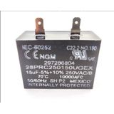 Capacitor De Funcionamento Do Refrigerador E Freezer