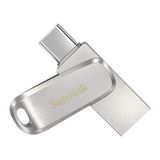 Unidade Flash Sandisk Ultra Dual Drive Luxe 1tb Usb Type-c Prateada
