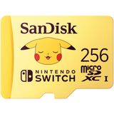 Cartão Microsdxc Sandisk 256gb Licenciado Para Nintendo Switch