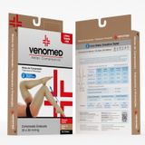 Meias Compressão 20 A 30mmhg Aberta 7/8 Venomed Tromb2100