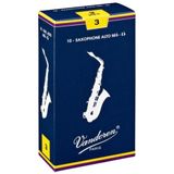 Palheta Tradicional Para Saxofone Alto 3 Vandoren Sr213 10