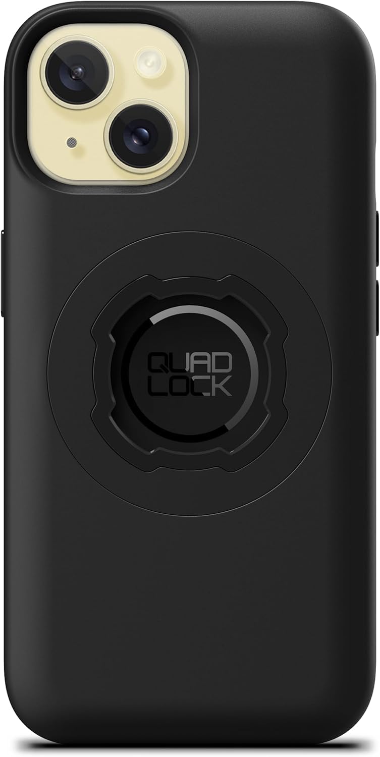 Capa De Telefone Quad Lock Mag Para Iphone 15 Preta