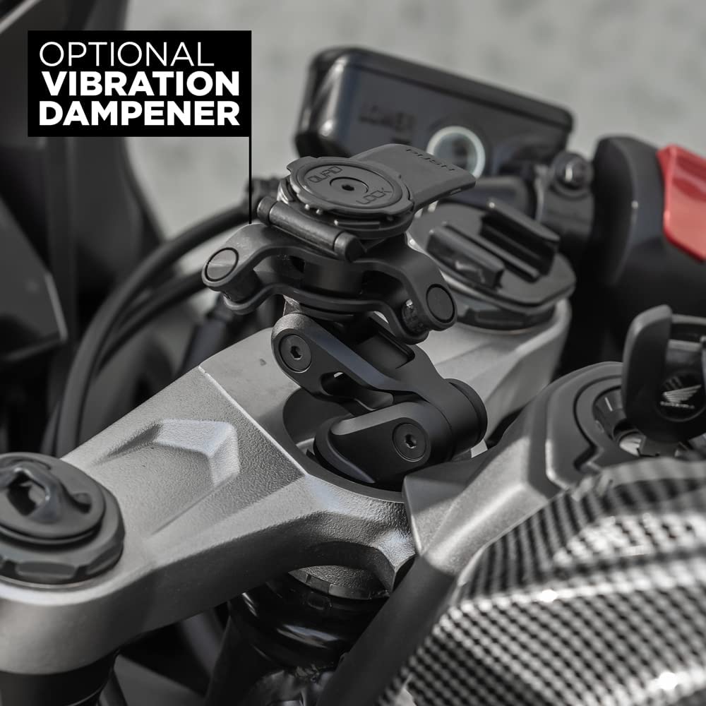 Fork Stem Mount Quad Lock Pro Para Motocicleta Para Iphone E