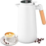 Garrafa Térmica 1l Café Chá Quente Gelado Termômetro Digital