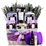 Cesta De Presentes De Spa Lovery Lavender &amp; Lilac Com Sabonete E Bomba De Banho