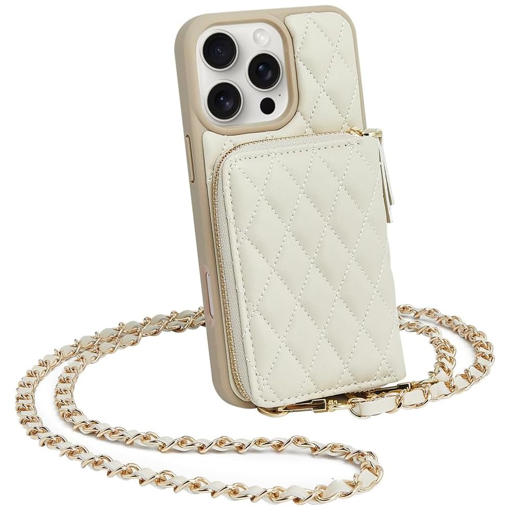 Capa De Celular Wallet Compatível Com Lameeku Para Iphone 16 Pro Max 6.9