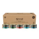 Comida Úmida Para Gatos Revela 30 Latas Naturais, Variedade De Peixe De 73 Ml Em Caldo