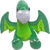 Pelucia Pterodactilo Verde 30cm Santa Klaus