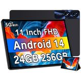 Tablet Ujj Android 14 11 Polegadas 24 Gb Ram 256 Gb Rom 1 Tb Expandir