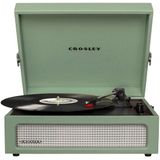 Toca-discos De Vinil Portátil Com Mesa Giratória Crosley Cr8017b-sa