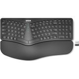 Teclado Arteck Split Ergonomic Com Descanso De Pulso Sem Fio