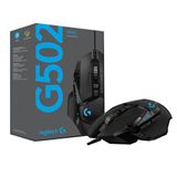 Mouse Para Jogos Logitech G502 Hero Mr0076 910-005571